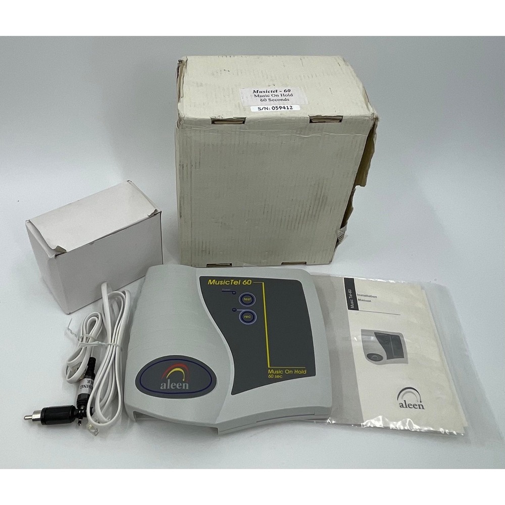Aleen ITS Telecom MusicTel-60‎ On Hold Music Answering System PN: I00004101 NIB
